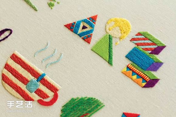 色彩明艷的手工刺繡圖案欣賞 非常療愈！ -  rpnrmr.com