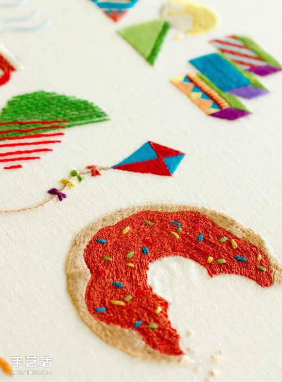 色彩明艷的手工刺繡圖案欣賞 非常療愈！ -  rpnrmr.com