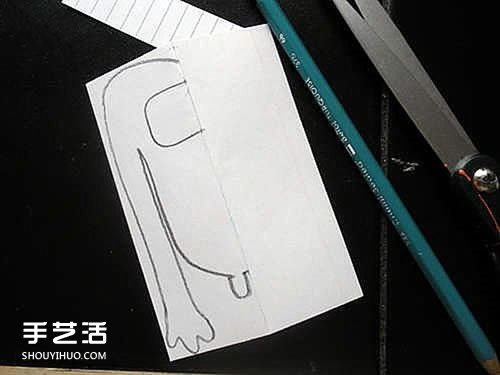 另類不織布小怪物情人節(jié)賀卡手工DIY制作圖解 -  rpnrmr.com