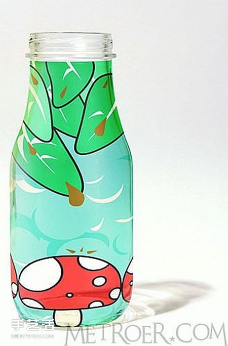 飲料瓶手繪圖片大全 手工飲料瓶畫(huà)畫(huà)作品欣賞 -  rpnrmr.com