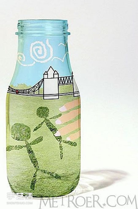 飲料瓶手繪圖片大全 手工飲料瓶畫(huà)畫(huà)作品欣賞 -  rpnrmr.com