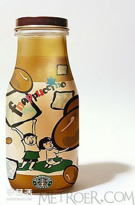 飲料瓶手繪圖片大全 手工飲料瓶畫(huà)畫(huà)作品欣賞 -  rpnrmr.com