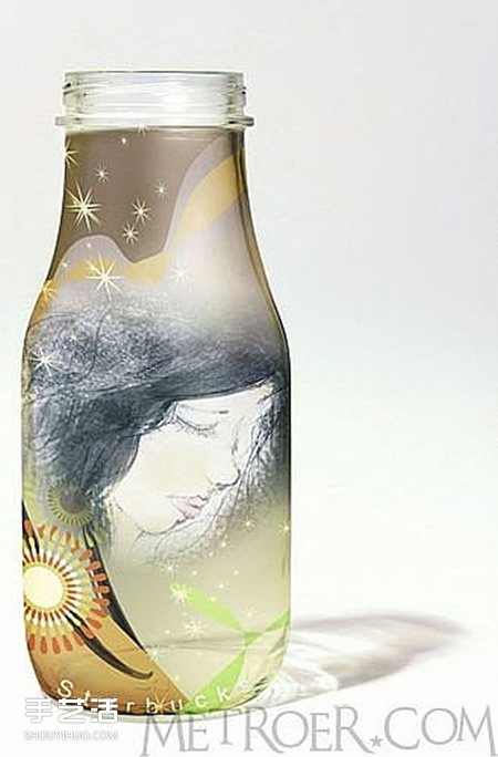 飲料瓶手繪圖片大全 手工飲料瓶畫(huà)畫(huà)作品欣賞 -  rpnrmr.com