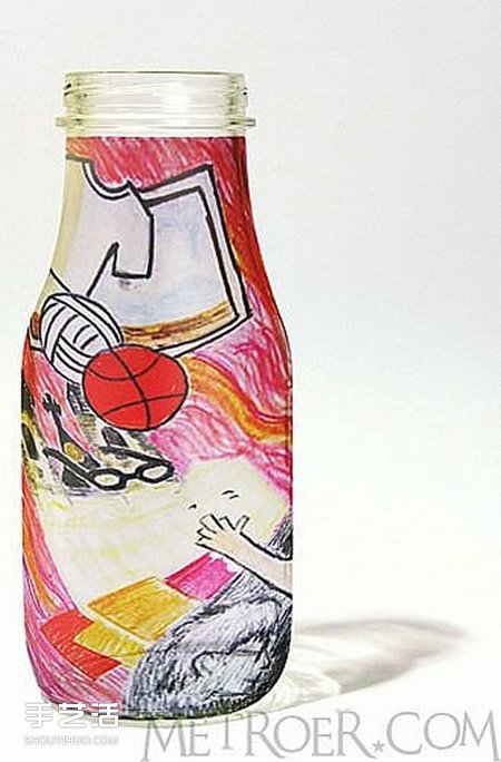 飲料瓶手繪圖片大全 手工飲料瓶畫(huà)畫(huà)作品欣賞 -  rpnrmr.com
