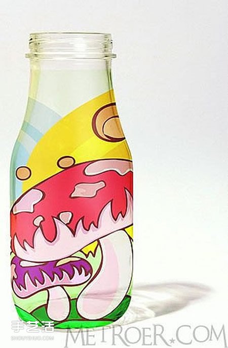 飲料瓶手繪圖片大全 手工飲料瓶畫(huà)畫(huà)作品欣賞 -  rpnrmr.com