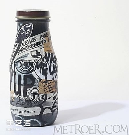 飲料瓶手繪圖片大全 手工飲料瓶畫(huà)畫(huà)作品欣賞 -  rpnrmr.com