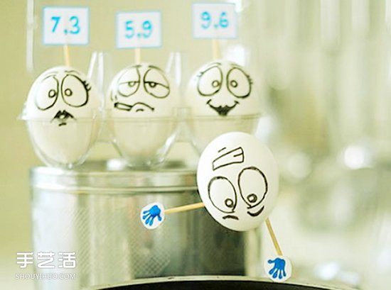 雞蛋畫畫可愛圖片欣賞 簡單可愛雞蛋手繪表情 -  rpnrmr.com