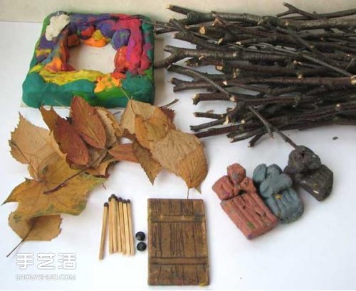 兒童小木屋制作教程 手工樹枝房子的做法 -  rpnrmr.com