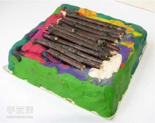 兒童小木屋制作教程 手工樹枝房子的做法 -  rpnrmr.com