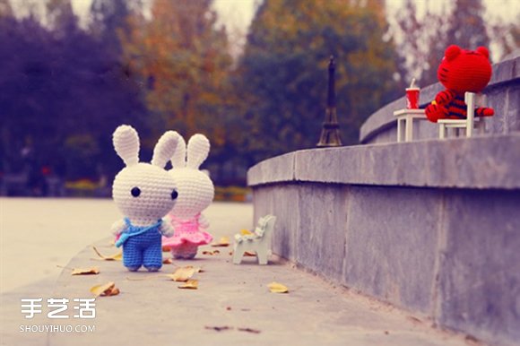 治愈系鉤針作品圖片 可愛小動物們的生活點滴 -  rpnrmr.com