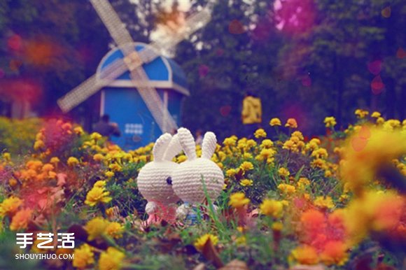 治愈系鉤針作品圖片 可愛小動物們的生活點滴 -  rpnrmr.com