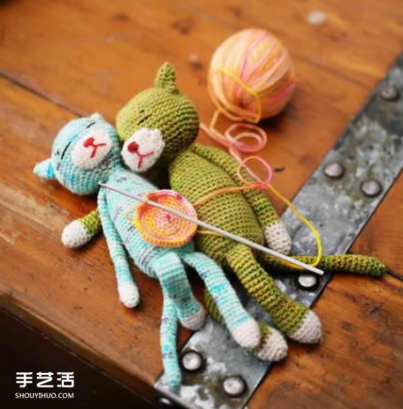 治愈系鉤針作品圖片 可愛小動物們的生活點滴 -  rpnrmr.com