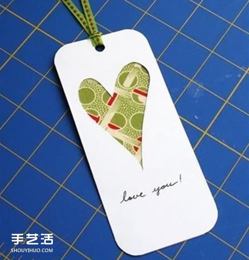 送情人的愛心書簽DIY 自制情人節(jié)書簽圖解 -  rpnrmr.com