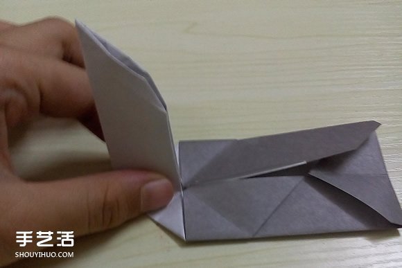 折紙折疊小刀的折法 手工折可折疊彈簧刀圖解 -  rpnrmr.com