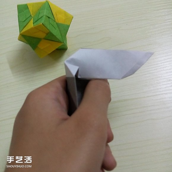 折紙折疊小刀的折法 手工折可折疊彈簧刀圖解 -  rpnrmr.com