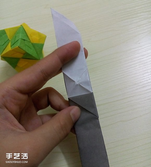 折紙折疊小刀的折法 手工折可折疊彈簧刀圖解 -  rpnrmr.com