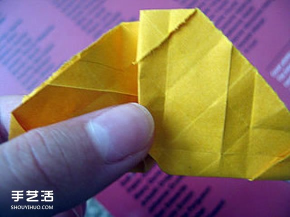 復雜玫瑰花的折法圖解 玫瑰花折疊方法步驟 -  rpnrmr.com
