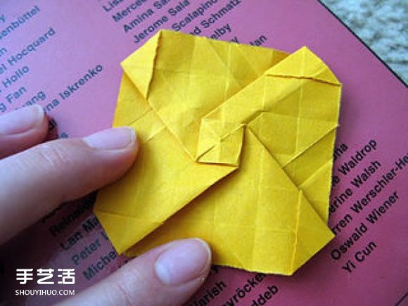 復雜玫瑰花的折法圖解 玫瑰花折疊方法步驟 -  rpnrmr.com
