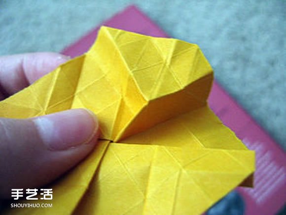 復雜玫瑰花的折法圖解 玫瑰花折疊方法步驟 -  rpnrmr.com