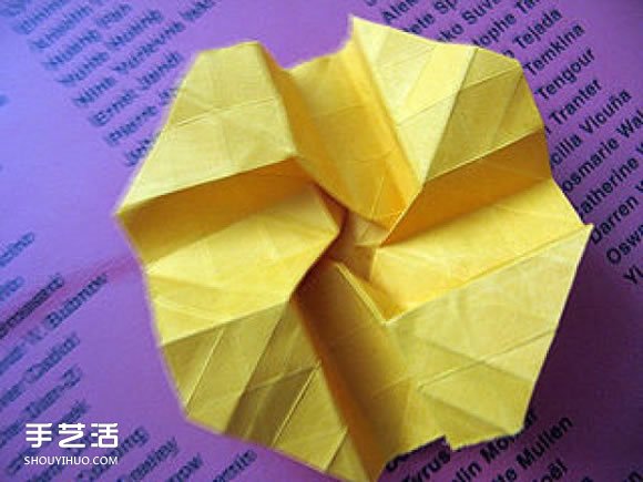 復雜玫瑰花的折法圖解 玫瑰花折疊方法步驟 -  rpnrmr.com