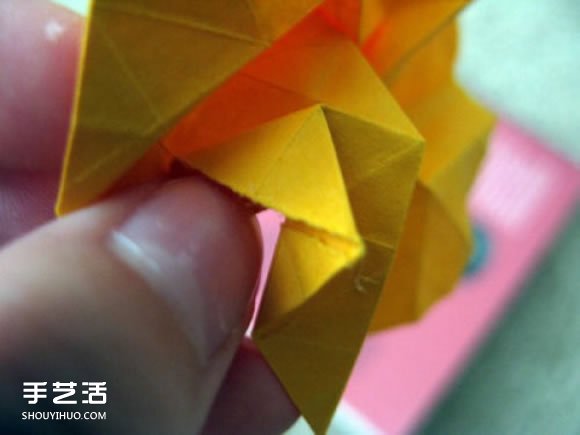 復雜玫瑰花的折法圖解 玫瑰花折疊方法步驟 -  rpnrmr.com