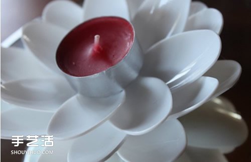一次性勺子廢物利用小制作 塑料勺子創(chuàng)意DIY圖片 -  rpnrmr.com