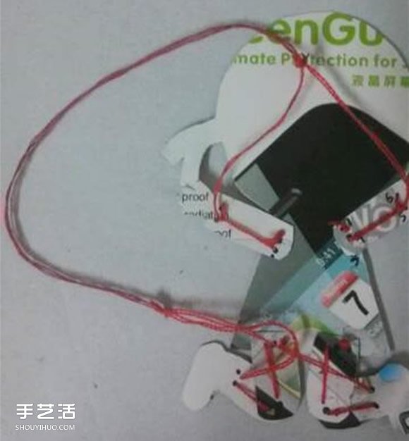 會動的紙片小人手工制作 自制會動小人玩具圖解 -  rpnrmr.com