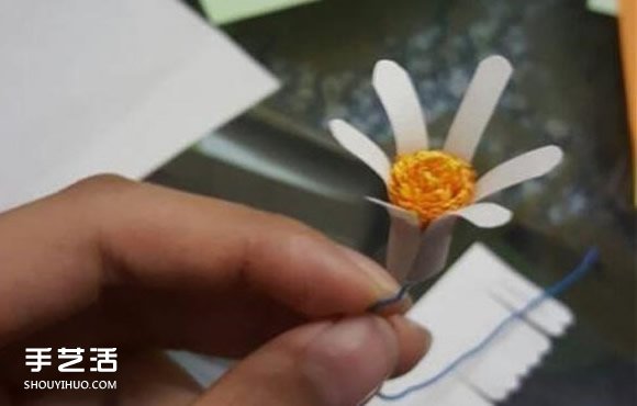 小雛菊手工制作教程 紙雛菊的做法圖解 -  rpnrmr.com