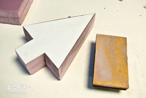 混凝土圣誕節(jié)燭臺DIY 自制圣誕燭臺用水泥 -  rpnrmr.com