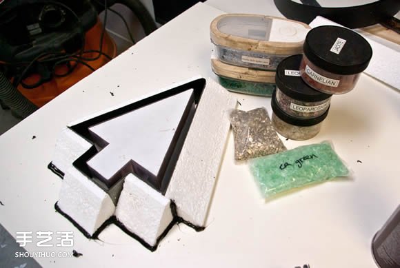 混凝土圣誕節(jié)燭臺DIY 自制圣誕燭臺用水泥 -  rpnrmr.com