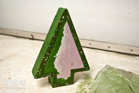 混凝土圣誕節(jié)燭臺DIY 自制圣誕燭臺用水泥 -  rpnrmr.com
