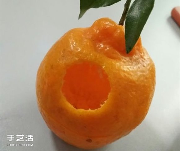 創(chuàng)意小桔燈怎么做圖解 手工小桔燈的制作方法 -  rpnrmr.com