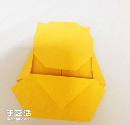 小熊折紙圖解教程 傳情可愛小熊的折法步驟 -  rpnrmr.com