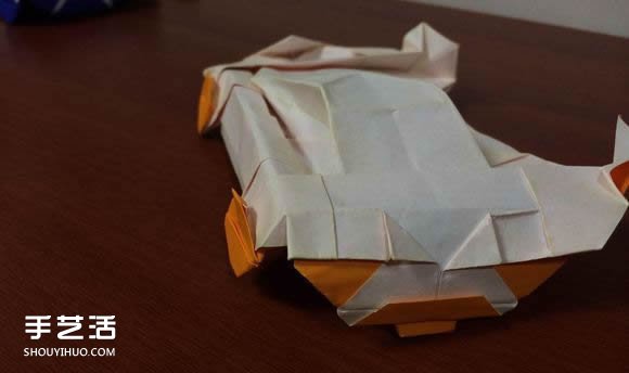 怎么折跑車的教程 手工跑車折紙方法圖解 -  rpnrmr.com