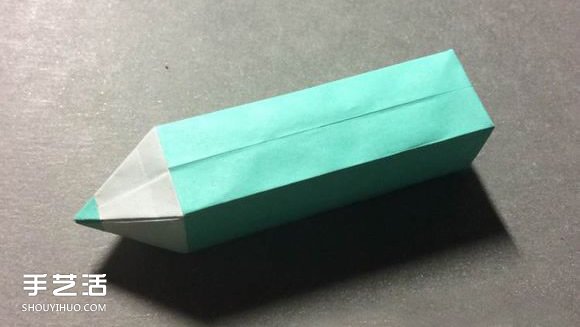 怎么折鉛筆的方法圖解 手工鉛筆折紙步驟圖 -  rpnrmr.com