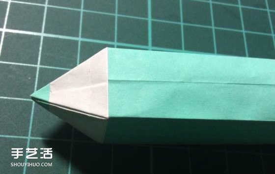 怎么折鉛筆的方法圖解 手工鉛筆折紙步驟圖 -  rpnrmr.com