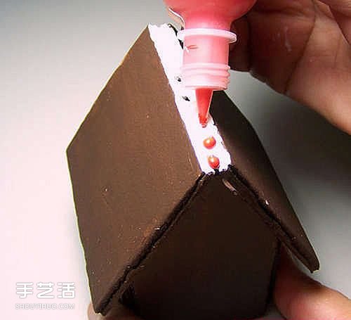圣誕姜餅屋的做法圖解 手工姜餅屋DIY制作方法 -  rpnrmr.com