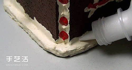 圣誕姜餅屋的做法圖解 手工姜餅屋DIY制作方法 -  rpnrmr.com