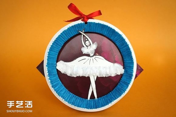 紙盤手工制作芭蕾舞者 創(chuàng)意紙盤手工DIY圖片 -  rpnrmr.com