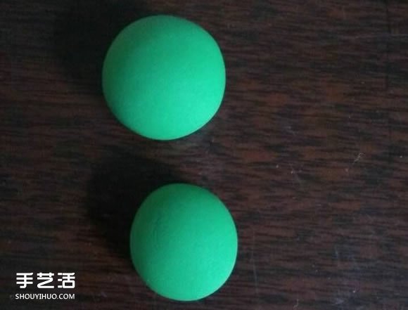 超輕粘土粘土小青蛙 粘土手工制作小青蛙教程 -  rpnrmr.com