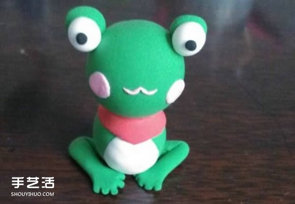 超輕粘土粘土小青蛙 粘土手工制作小青蛙教程 -  rpnrmr.com