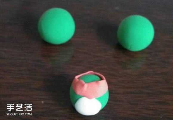 超輕粘土粘土小青蛙 粘土手工制作小青蛙教程 -  rpnrmr.com