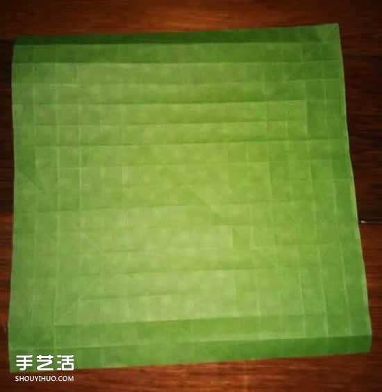 手工禿鷲折紙圖解教程 禿鷲的折疊方法過程 -  rpnrmr.com
