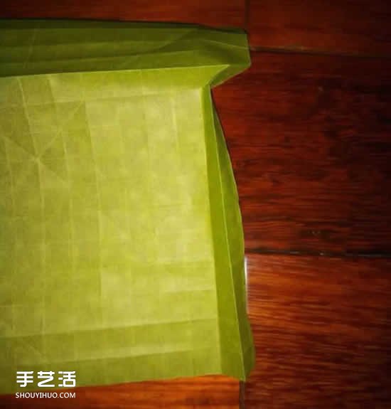 手工禿鷲折紙圖解教程 禿鷲的折疊方法過程 -  rpnrmr.com