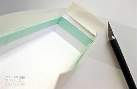 紙盒制作收納架的教程 紙板收納架手工制作 -  rpnrmr.com