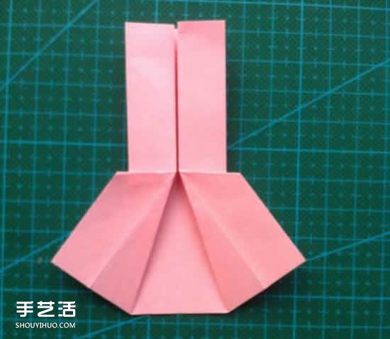 兒童折紙裙子圖解教程 簡(jiǎn)單小裙子的折疊方法 -  rpnrmr.com