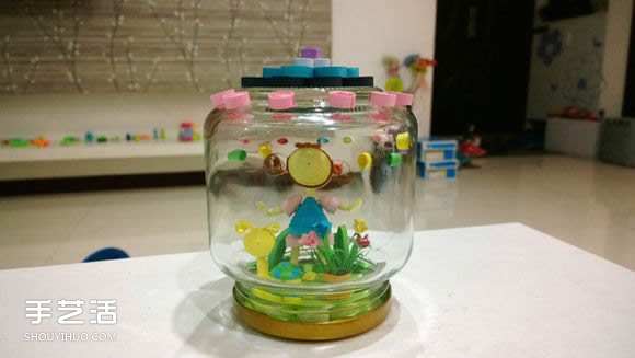 衍紙小手工藝品教程：小女孩的美麗私家花園 -  rpnrmr.com