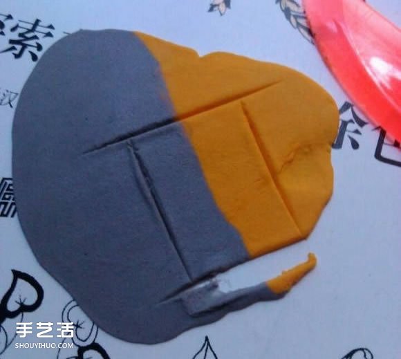 超輕粘土招財(cái)貓教程 找食的招財(cái)貓粘土DIY -  rpnrmr.com