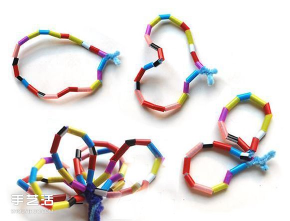 用吸管做花的圖解教程 幼兒吸管花手工制作 -  rpnrmr.com