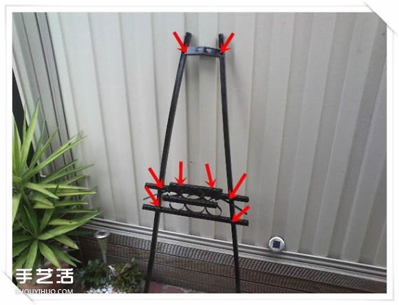 鐵架DIY花盆架子圖解 舊玩具廢物利用做花盆架 -  rpnrmr.com